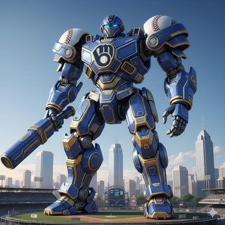 Milwaukee Brewers Mecha Armor