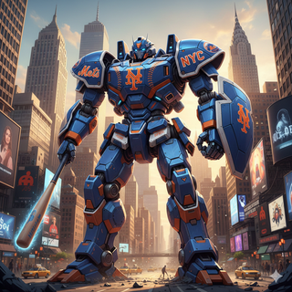 New York Mets Mecha Armor