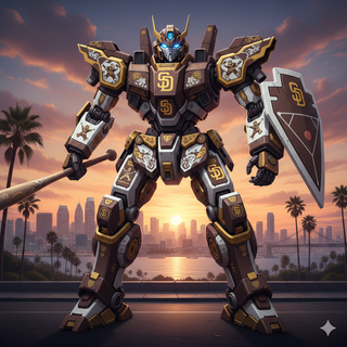 San Diego Padres Mecha Armor