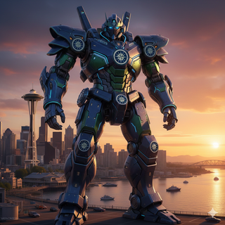Seattle Mariners Mecha Armor