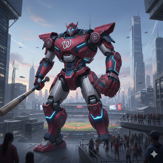 Washington Nationals Mecha Armor