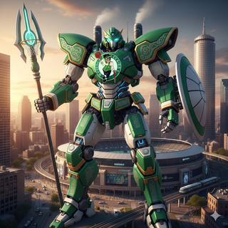Boston Celtics Mecha Armor