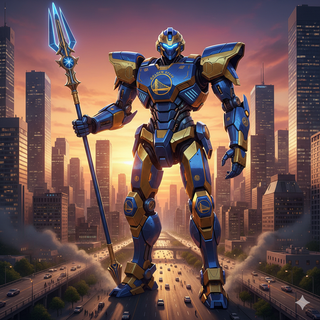 Golden State Warriors Mecha Armor