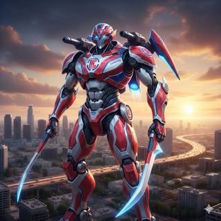 Los Angeles Clippers Mecha Armor