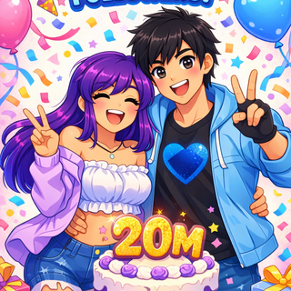 Ramiro And Aphmau Are Happy Love By 20 Millions Subscribers Of Followers To See YouTube Channel Name RamiroC574 And Aphmau