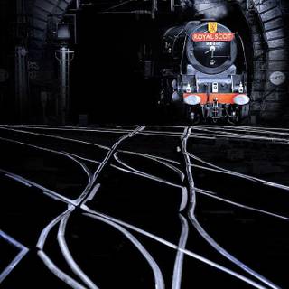  locomotiva istorică Royal Scot