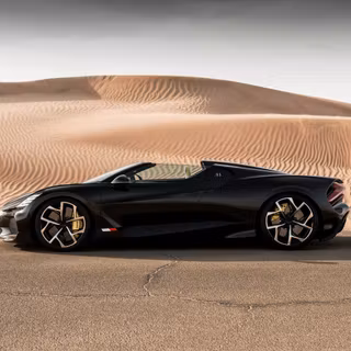 Bugatti W16 Mistral Hypercar