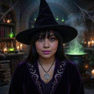 Ai human as a witch 
