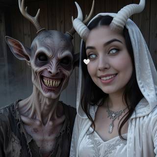 A white witch with a skin walkers 