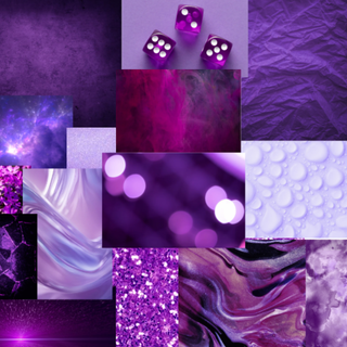 purple collage
