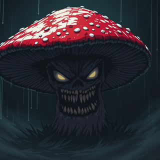 Scary Angry Mushroom