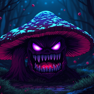 Scary Angry Mushroom