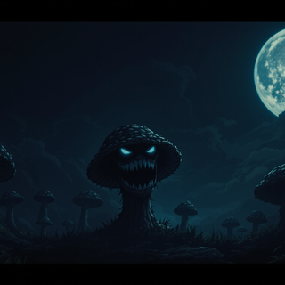 Scary Angry Mushroom