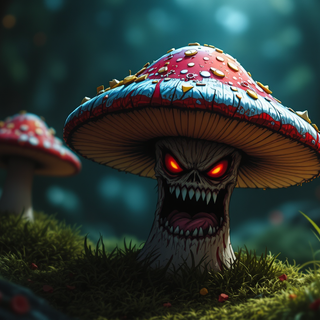 Scary Angry Mushroom