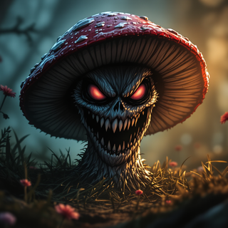 Scary Angry Mushroom