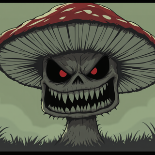 Scary Angry Mushroom