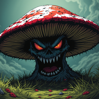 Scary Angry Mushroom