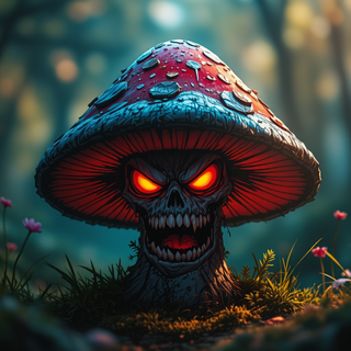 Scary Angry Mushroom