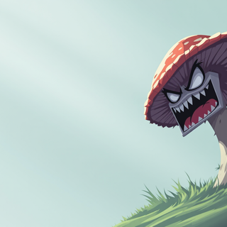 Scary Angry Mushroom