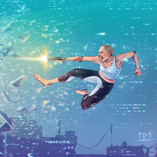 Action Girl In Barefoot And Ruthless