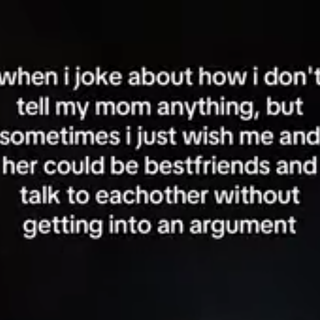 I wish this was me with my mom