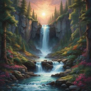 Beautiful Waterfall