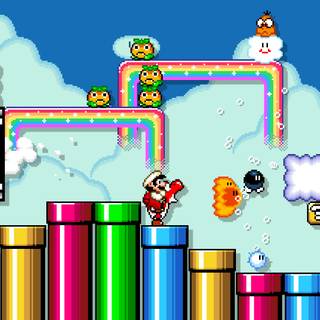 Super Mario Maker 2 level