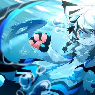 Shark furry Desktop wallpaper