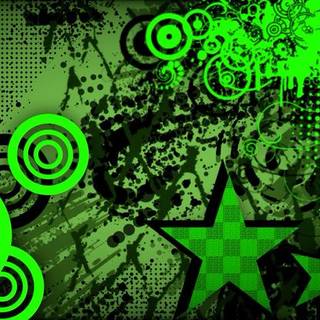 Green Frutiger metro Wallpaper