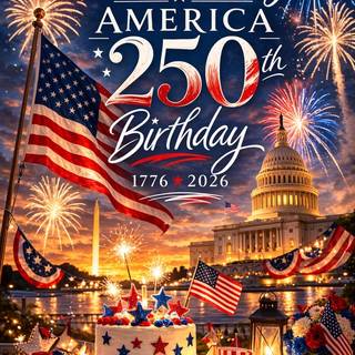 USA 250 birthday 
