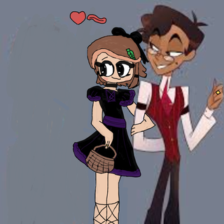 alice and alastor star gazing