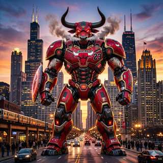 Chicago Bulls Mecha Armor