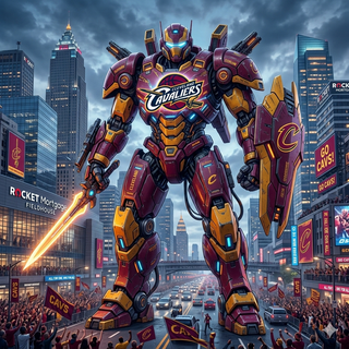 Cleveland Cavaliers Mecha Armor