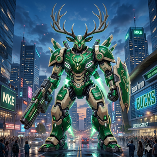 Milwaukee Bucks Mecha Armor