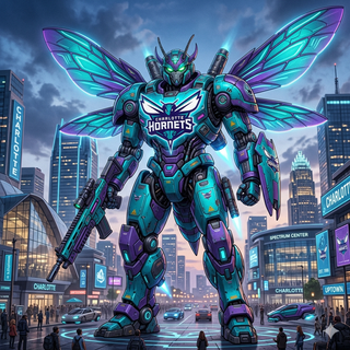 Charlotte Hornets Mecha Armor