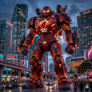 Miami Heat Mecha Armor