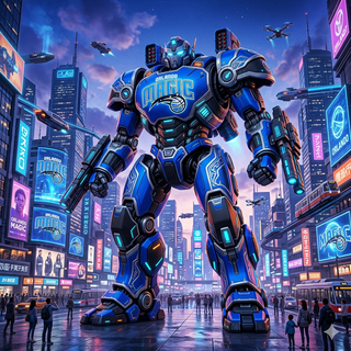 Orlando Magic Mecha Armor