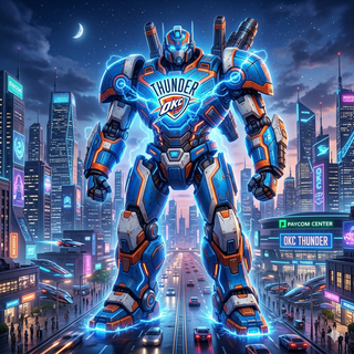 Oklahoma City Thunder Mecha Armor