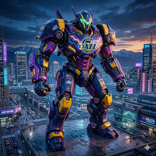 Utah Jazz Mecha Armor