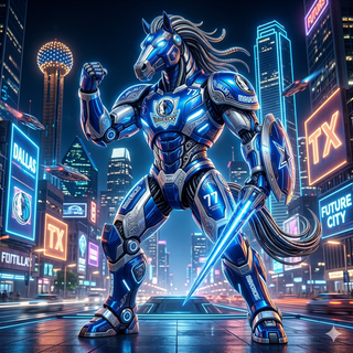Dallas Mavericks Mecha Armor