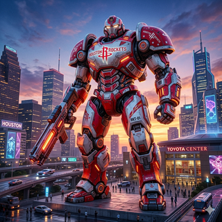 Houston Rockets Mecha Armor