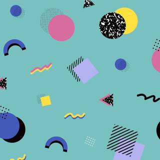 Memphis pattern composition 2