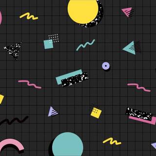 Memphis pattern composition 3