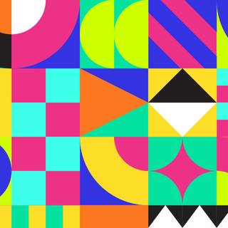 Fooma Pattern Design by Ari Panjaitan (Neo-geo Abstract Patterns Composition Bauhaus)