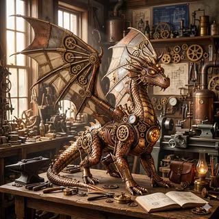 Steampunk Dragon