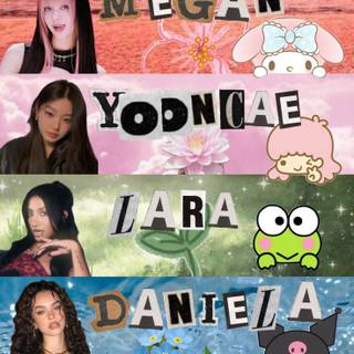 cute Katseye thing that I found on Pinterest  