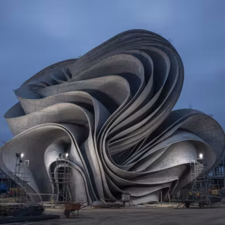 Windows bloom desktop wallpaper mod - Concrete building bloom