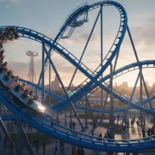 Windows bloom desktop wallpaper mod - Rollercoaster bloom