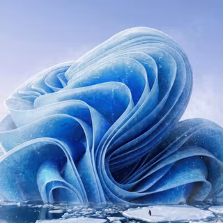 Windows bloom desktop wallpaper mod - Arctic bloom