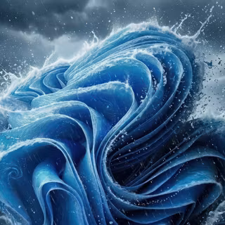 Windows bloom desktop wallpaper mod - Stormy waves bloom